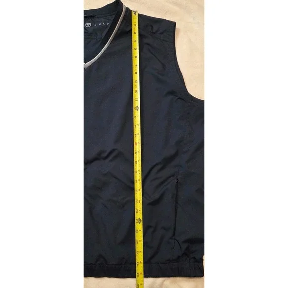 NIKE GOLF MENS SLEEVELESS PULLOVER VEST NAVY BLUE. SEE DESCRIPTION FOR SIZING - Picture 4 of 8